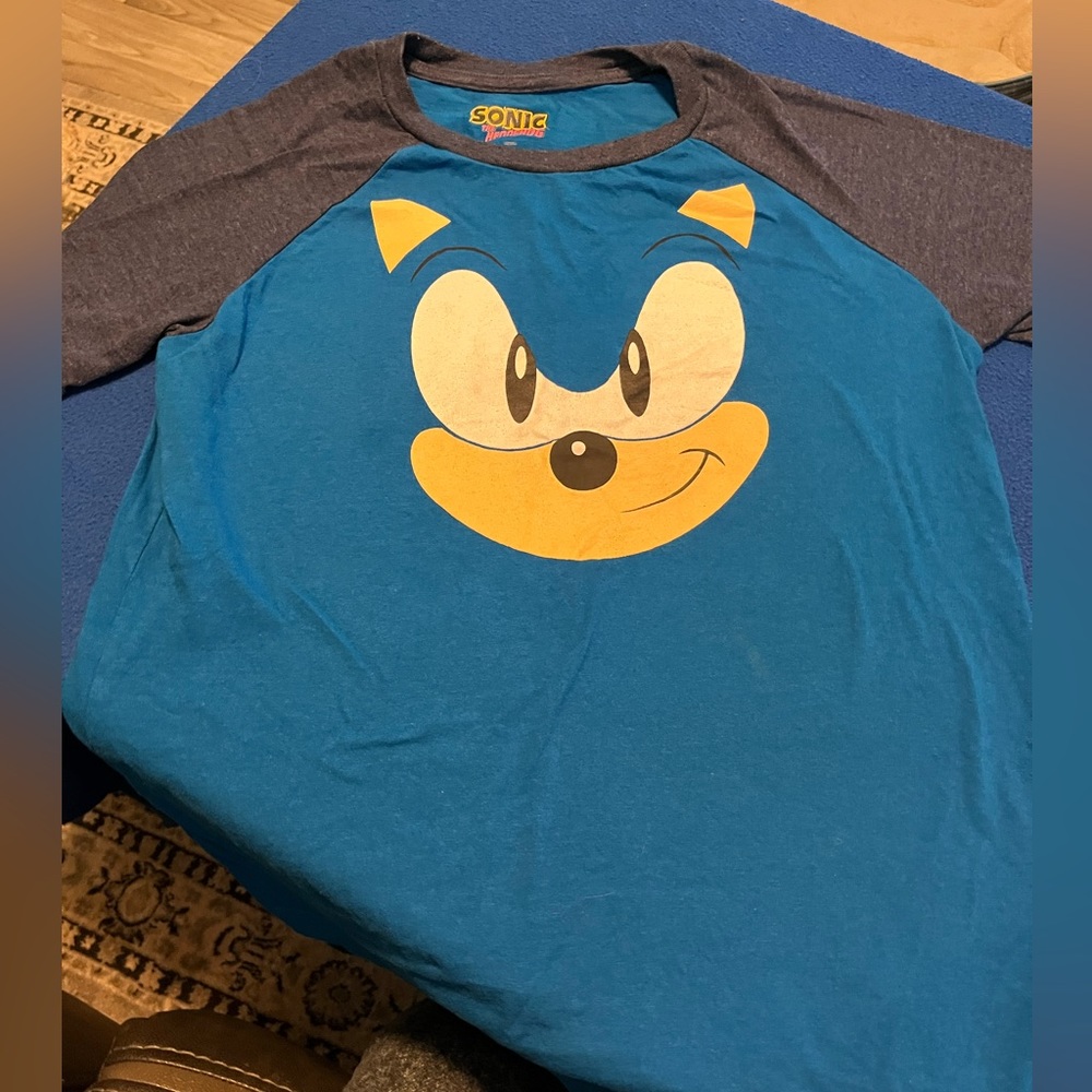 🌹Boys Sonic The HedgeHog Shirt